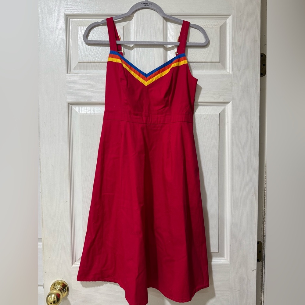 Mod Cloth Red Dress
